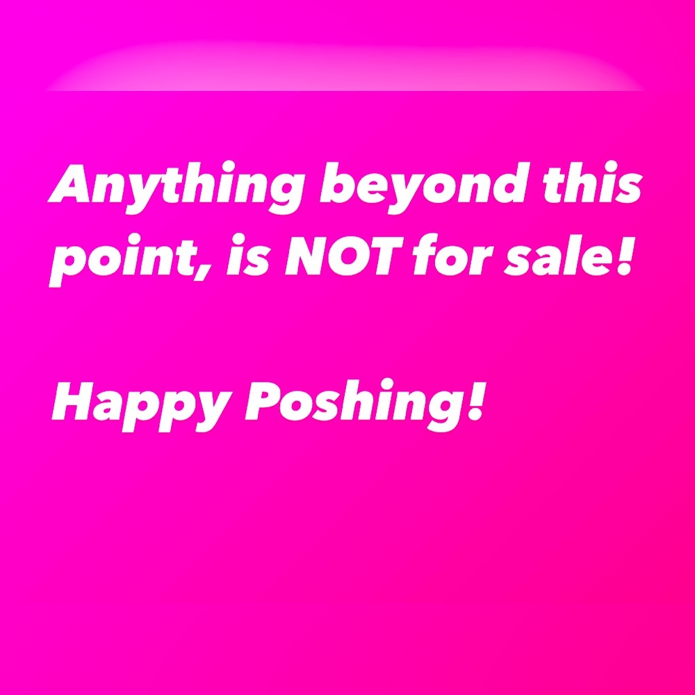Happy Poshing ❤️❤️❤️❤️❤️